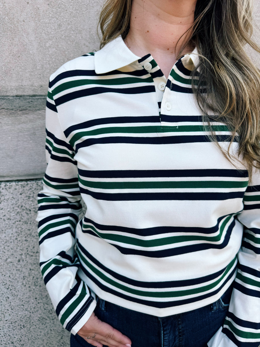 Striped Polo Shirt