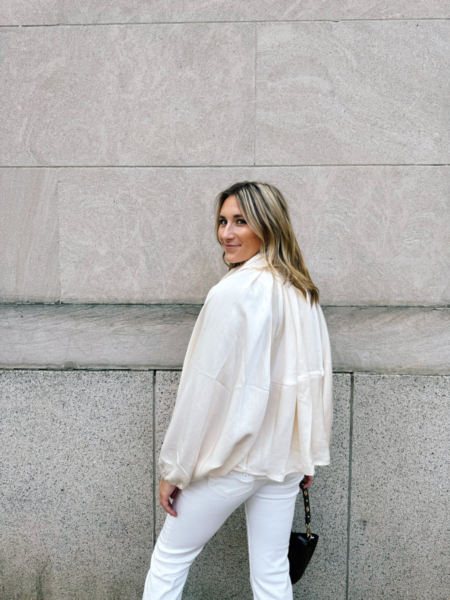 Satin Bubble Jacket
