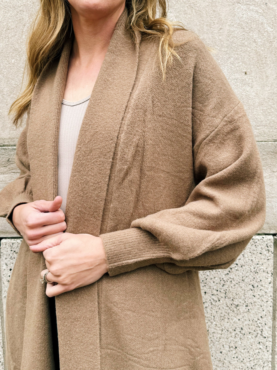 Shawl Collar Cardigan