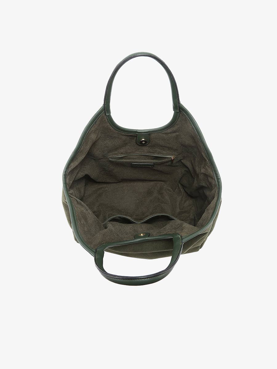 Piper Contrast Corduroy Mini Tote