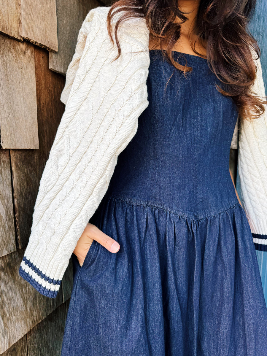 Denim Midi Dress