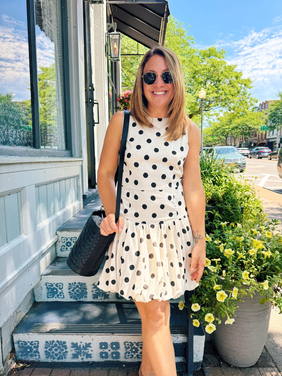 Jude Polka Dot Bubble Dress