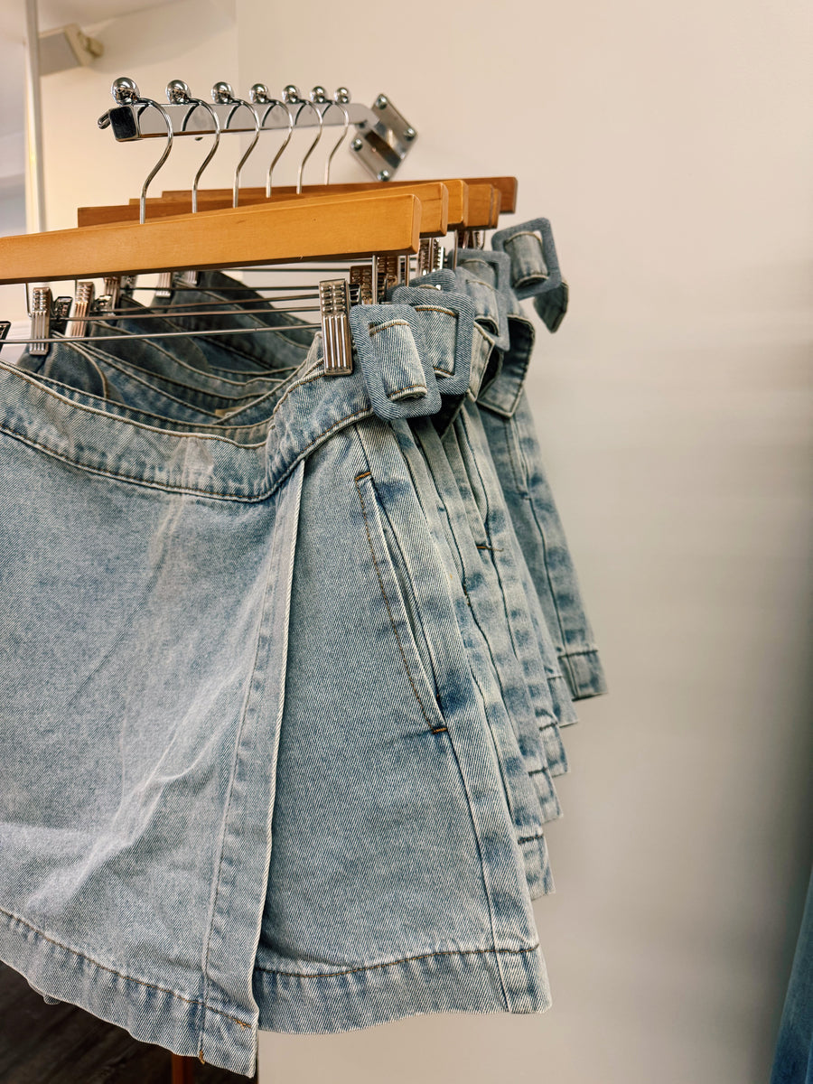 Oasis Denim Skort