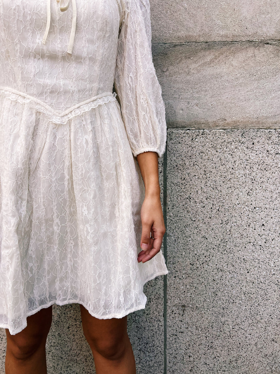 Textured Lace Dress