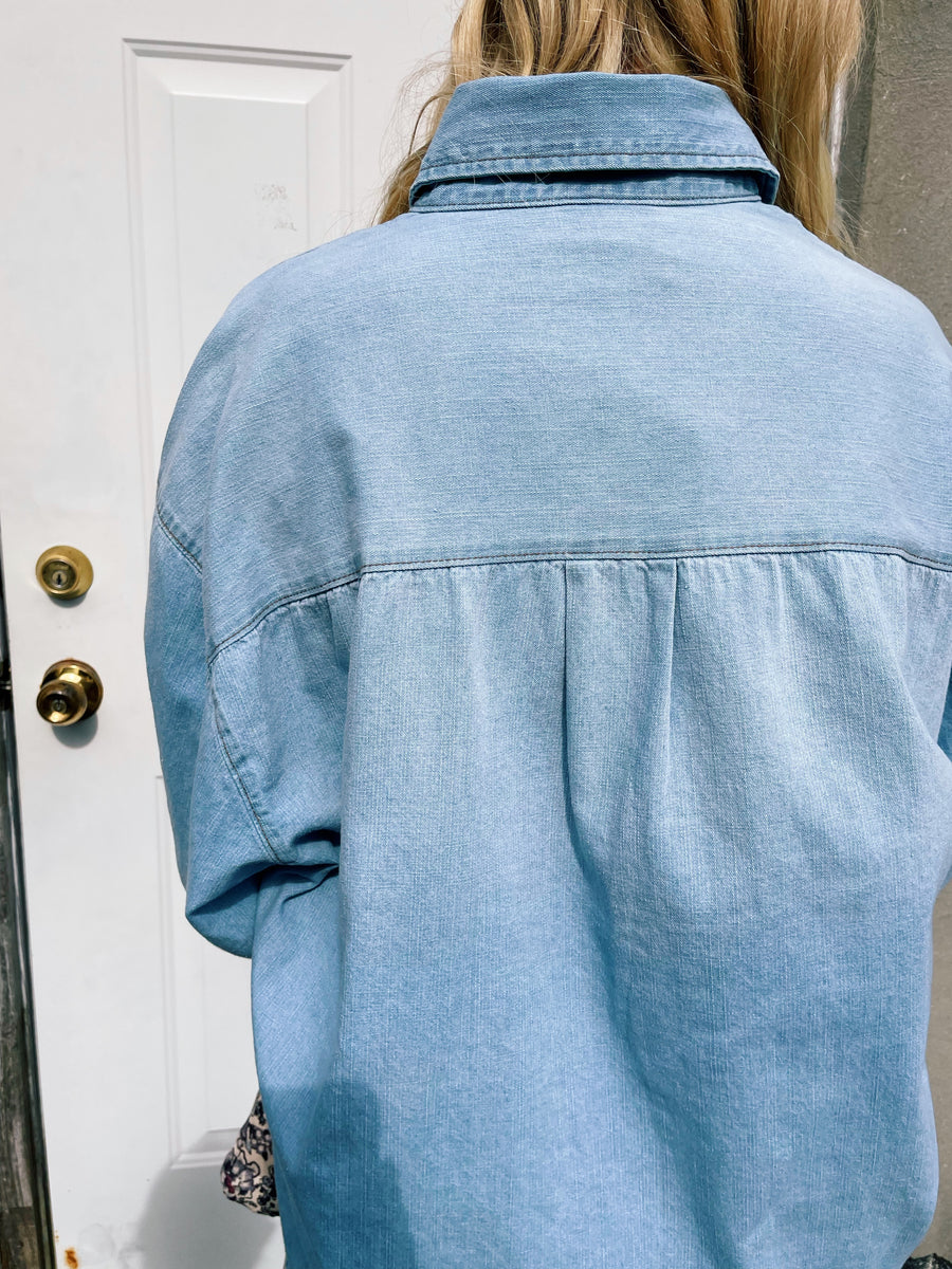Denim Button Up