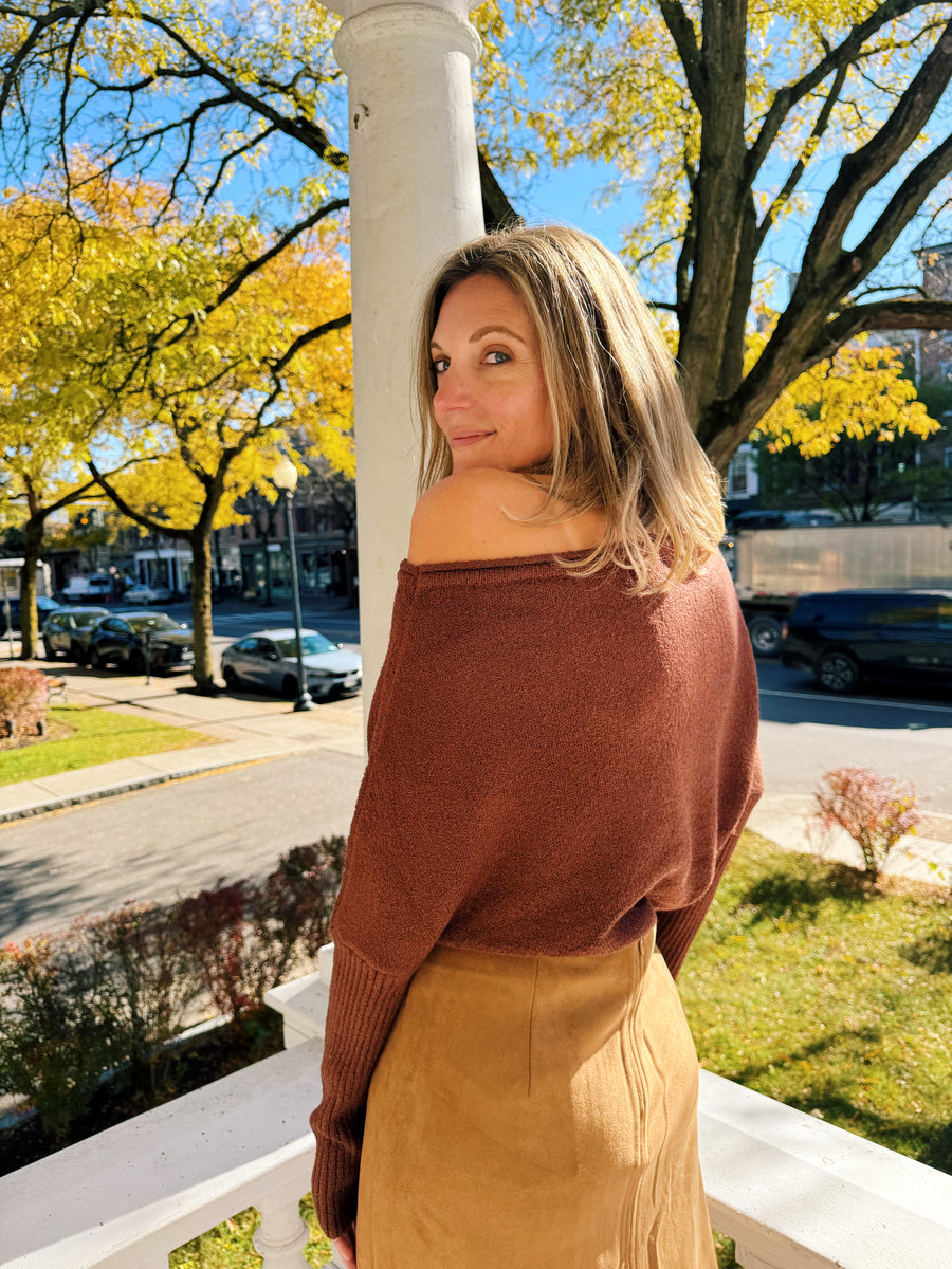 Jessie One Shoulder Sweater