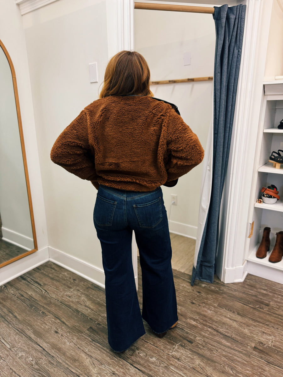 Ryan High Rise Super Wide Leg: Aboveboard