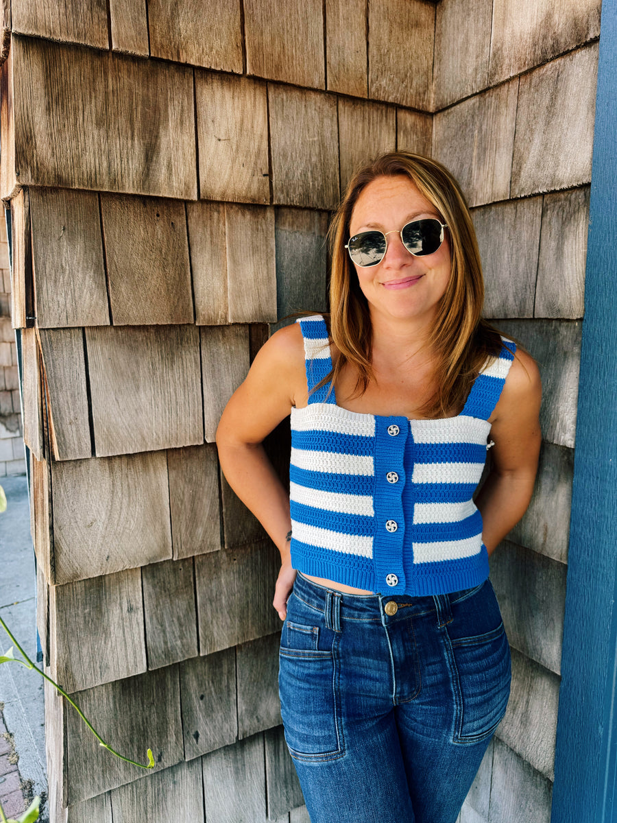 Nautical Knit Tank