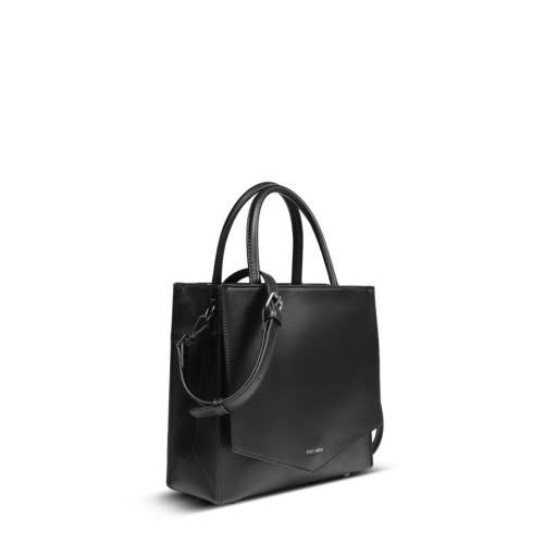 Caitlin Small - Recycled Vegan Tote Bag: Black