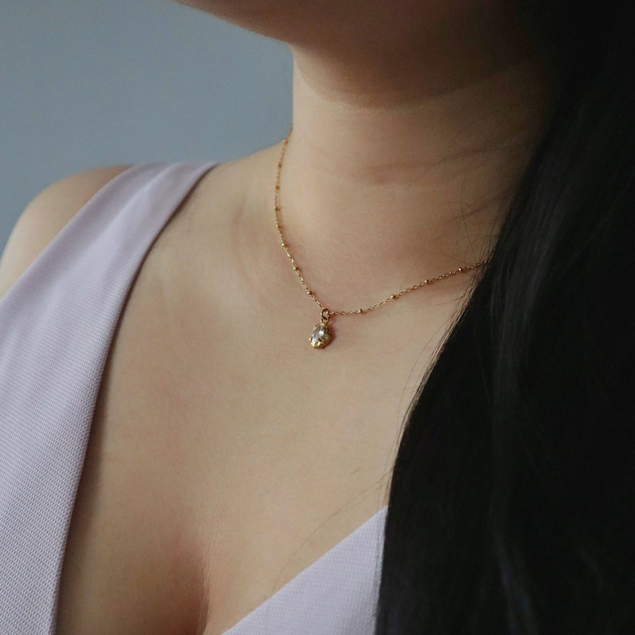Raina Pebble Necklace | Pendant Necklace