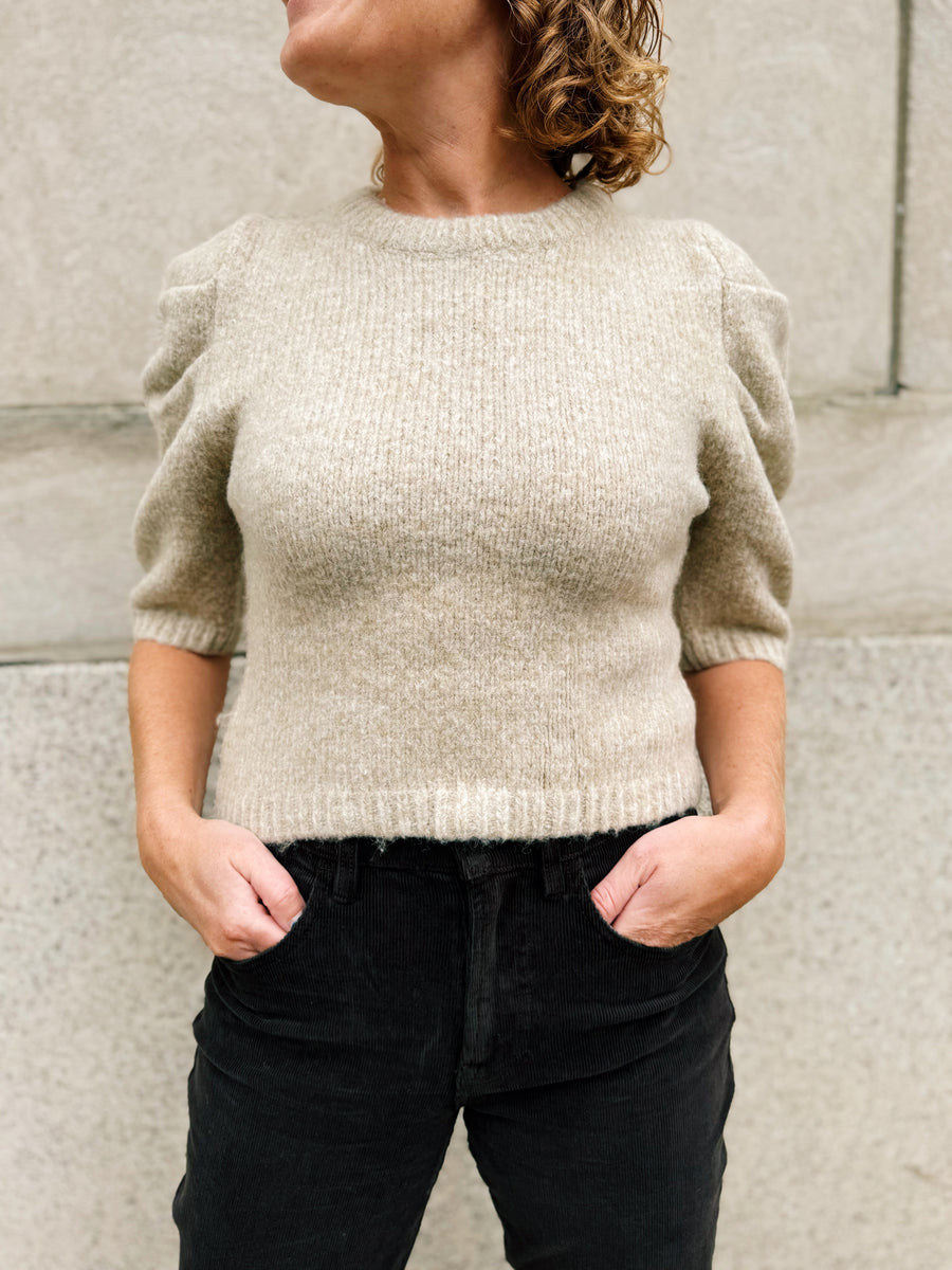 Autumn Puff Sleeve Sweater