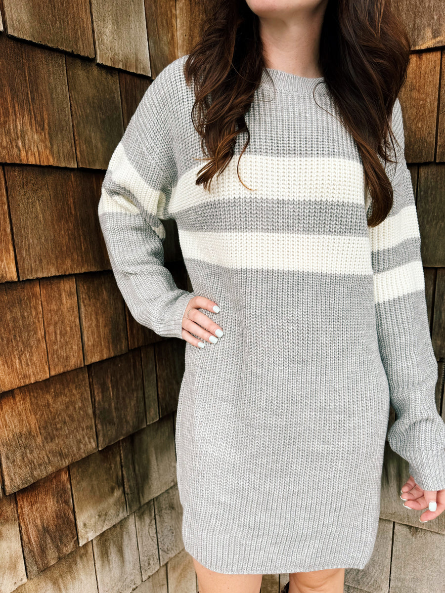 Varsity Sweater Dress