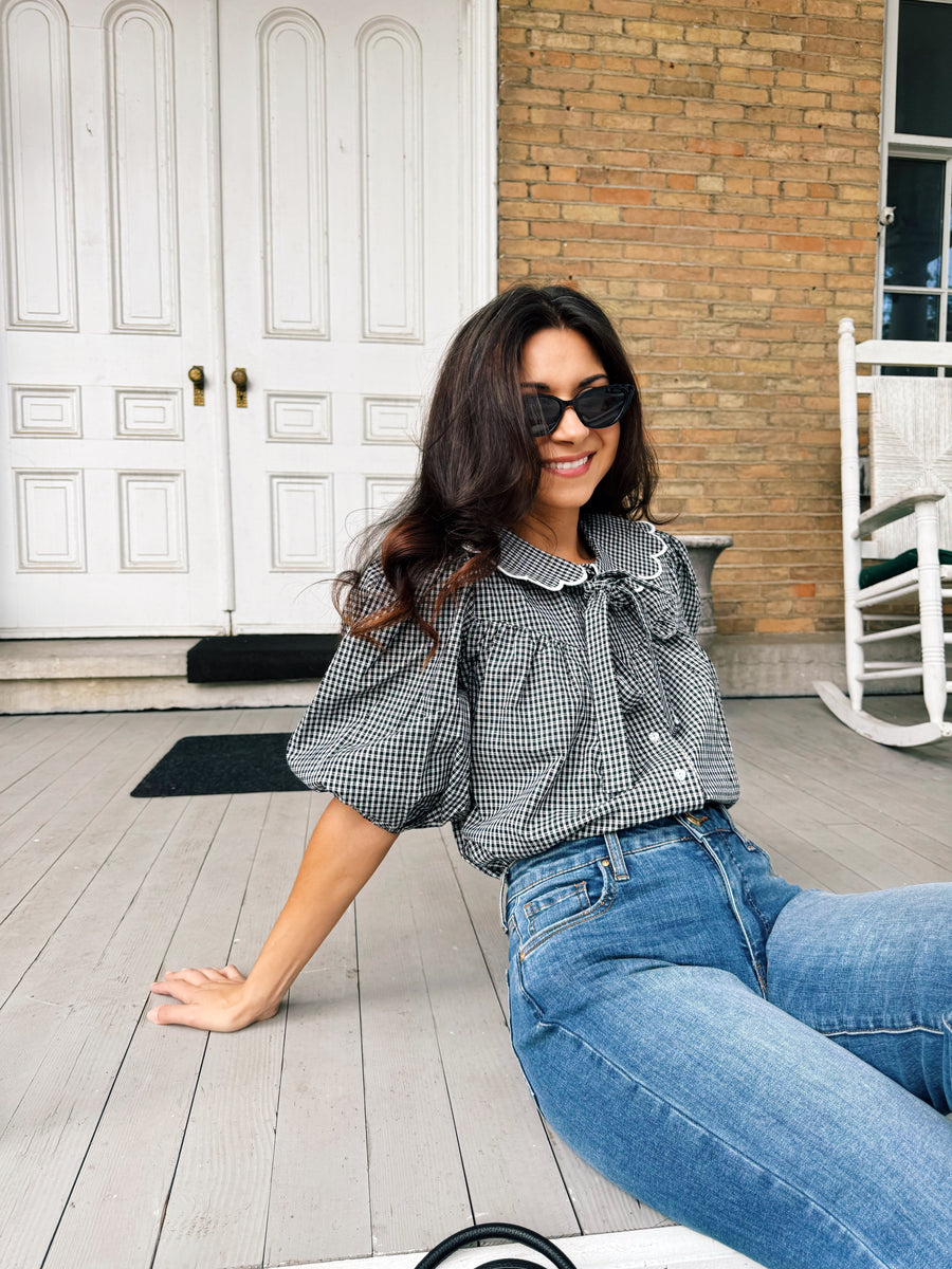 Willow Gingham Blouse