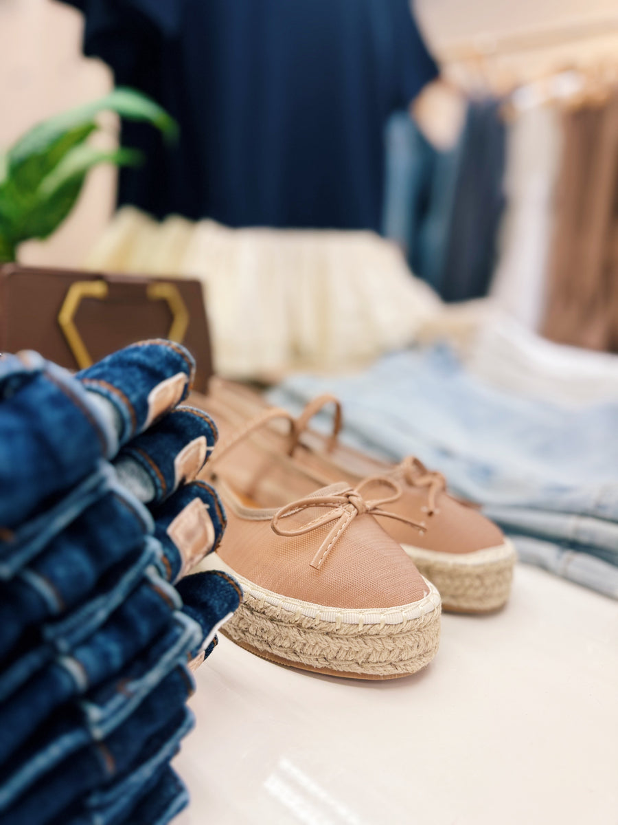 Bijou Mesh Espadrille