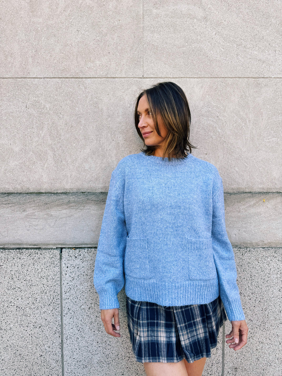 Lillian Plaid Mini Skort