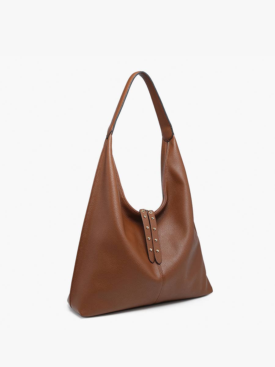 Tori Slouchy Hobo w/ Studded Tassels