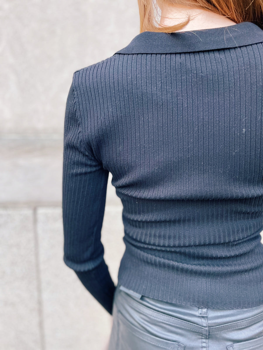 Vera Collared Top