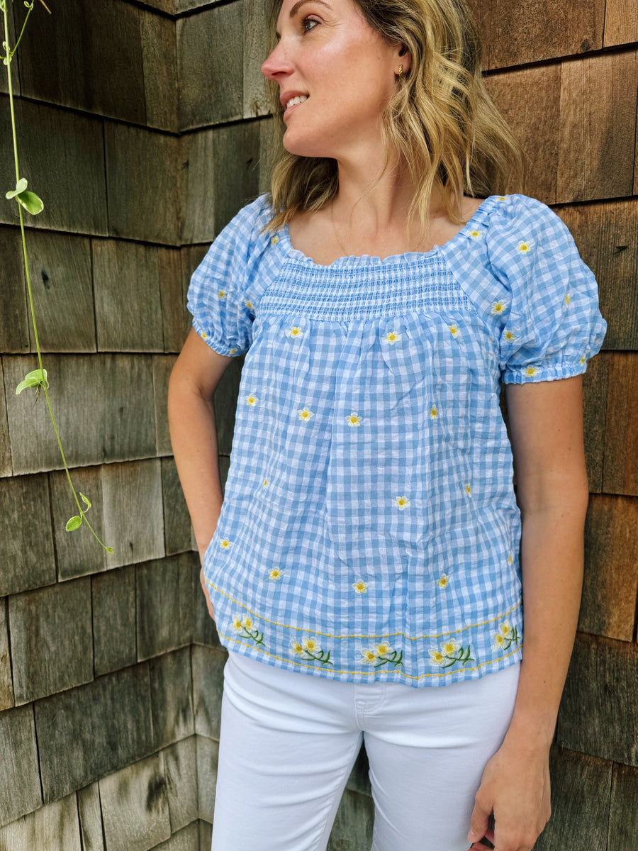 Carter Gingham Blouse