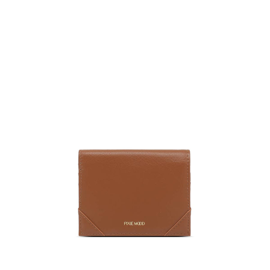 Anna - Recycled Vegan Wallet - Chestnut