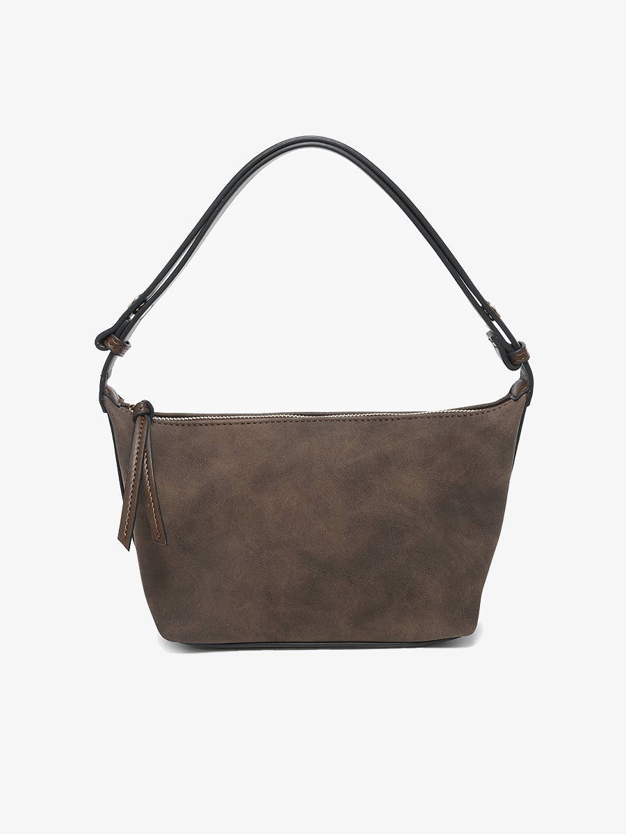 Vittoria Convertible Suede Shoulder Bag