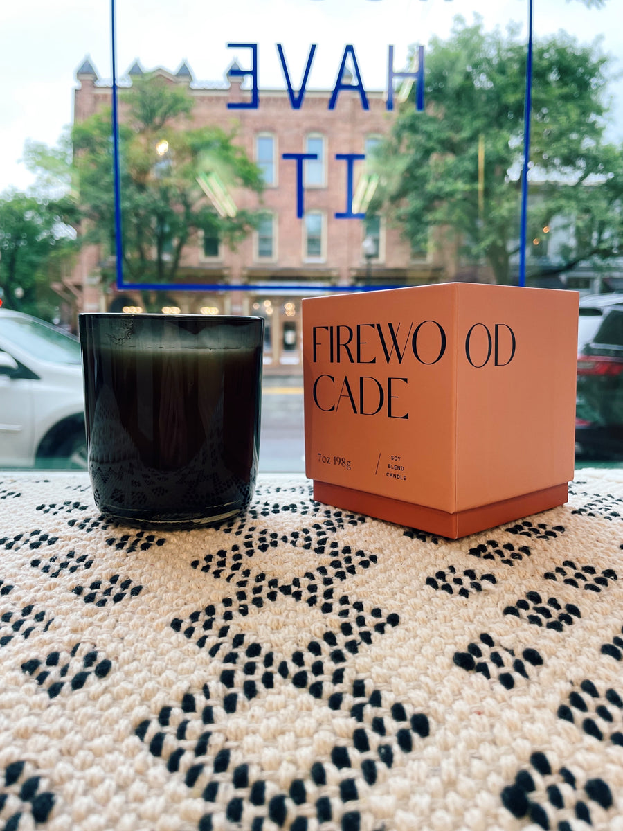 Signature Boxed Candle: Firewood Cade