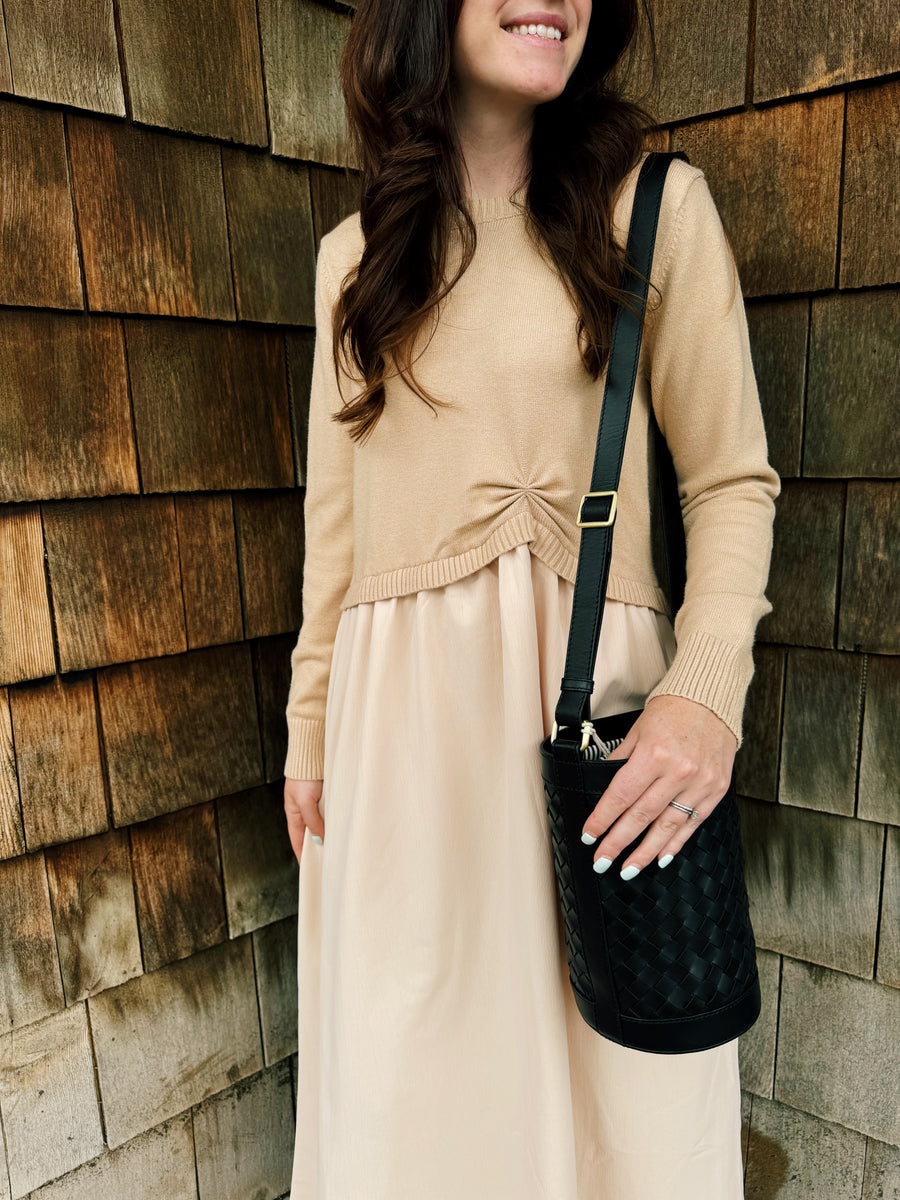 Side Knot Midi Dress