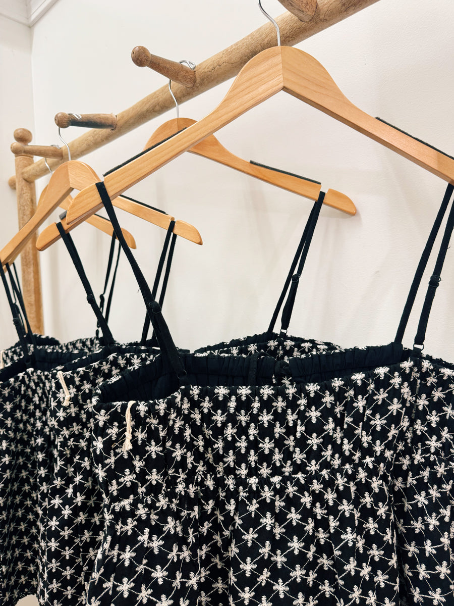 Printed Peplum Tank
