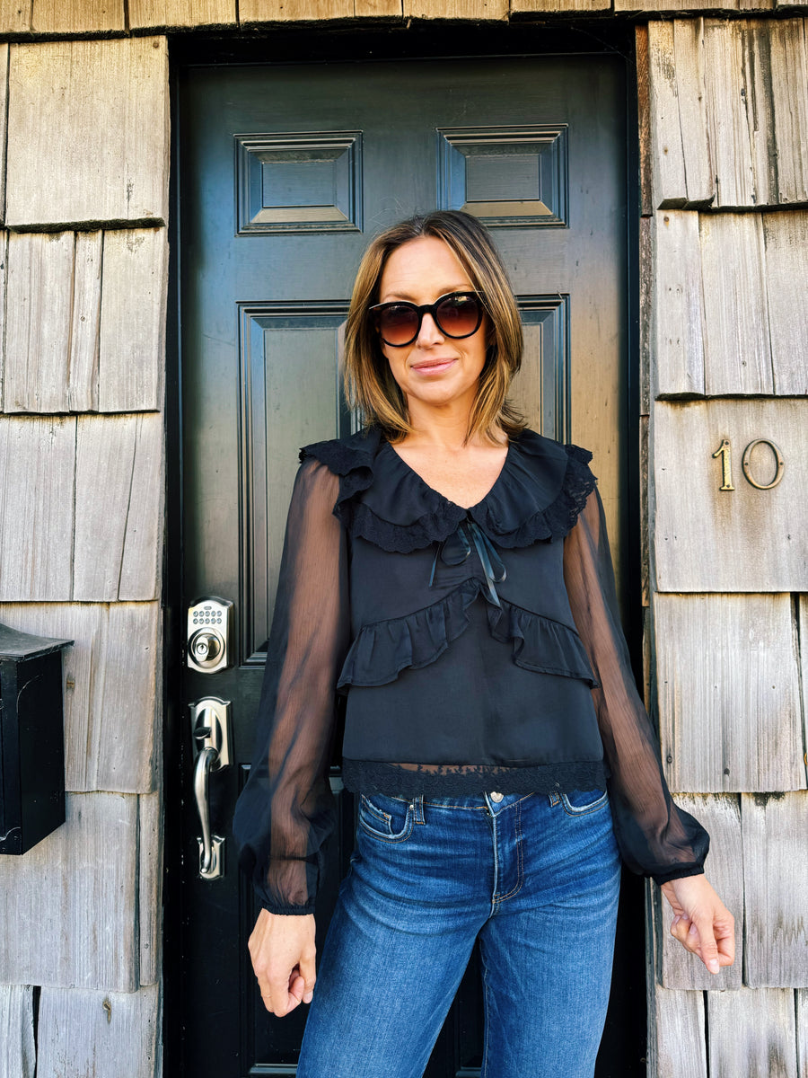 Annalise Ruffle Blouse