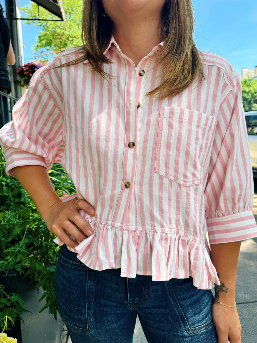 Veronica Buttondown Top