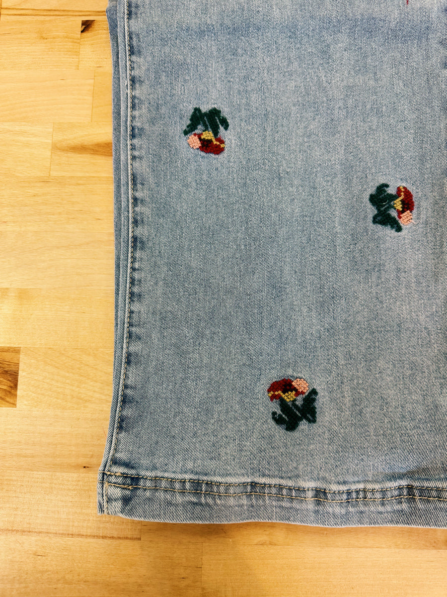 Brook Floral Denim