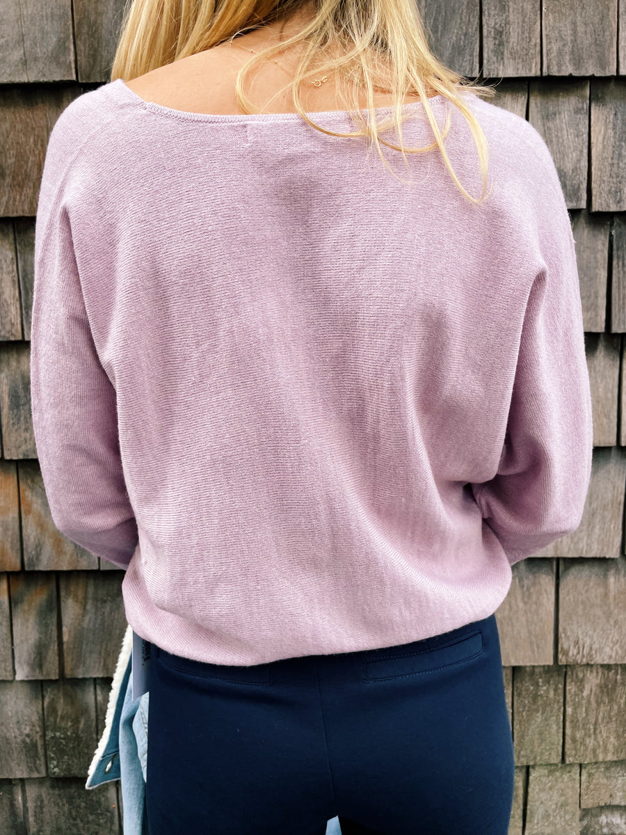 Ava Ruche Sleeve Sweater