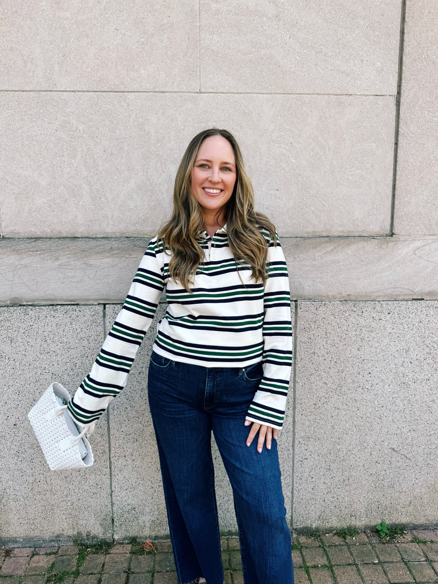 Striped Polo Shirt