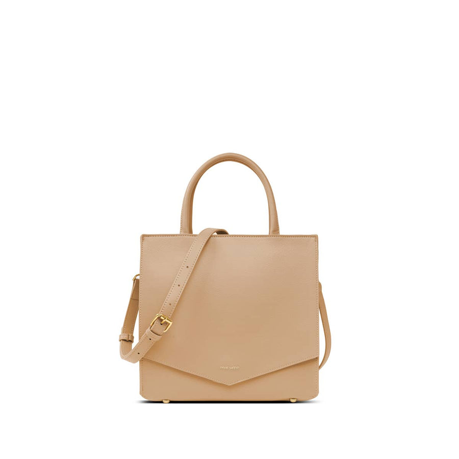 Caitlin Small Recycled Vegan Tote Bag: Sand