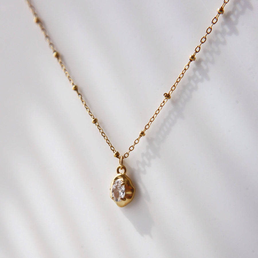 Raina Pebble Necklace | Pendant Necklace