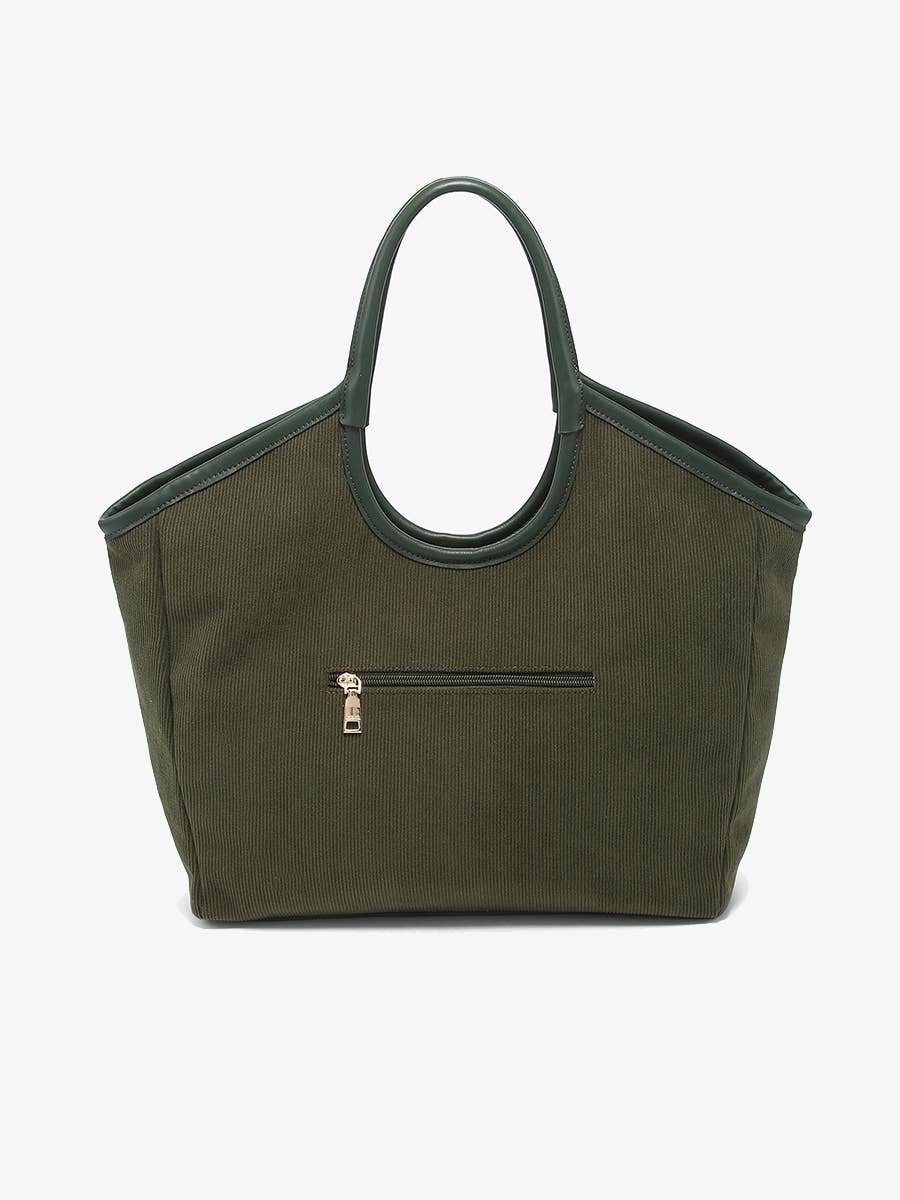 Piper Contrast Corduroy Mini Tote