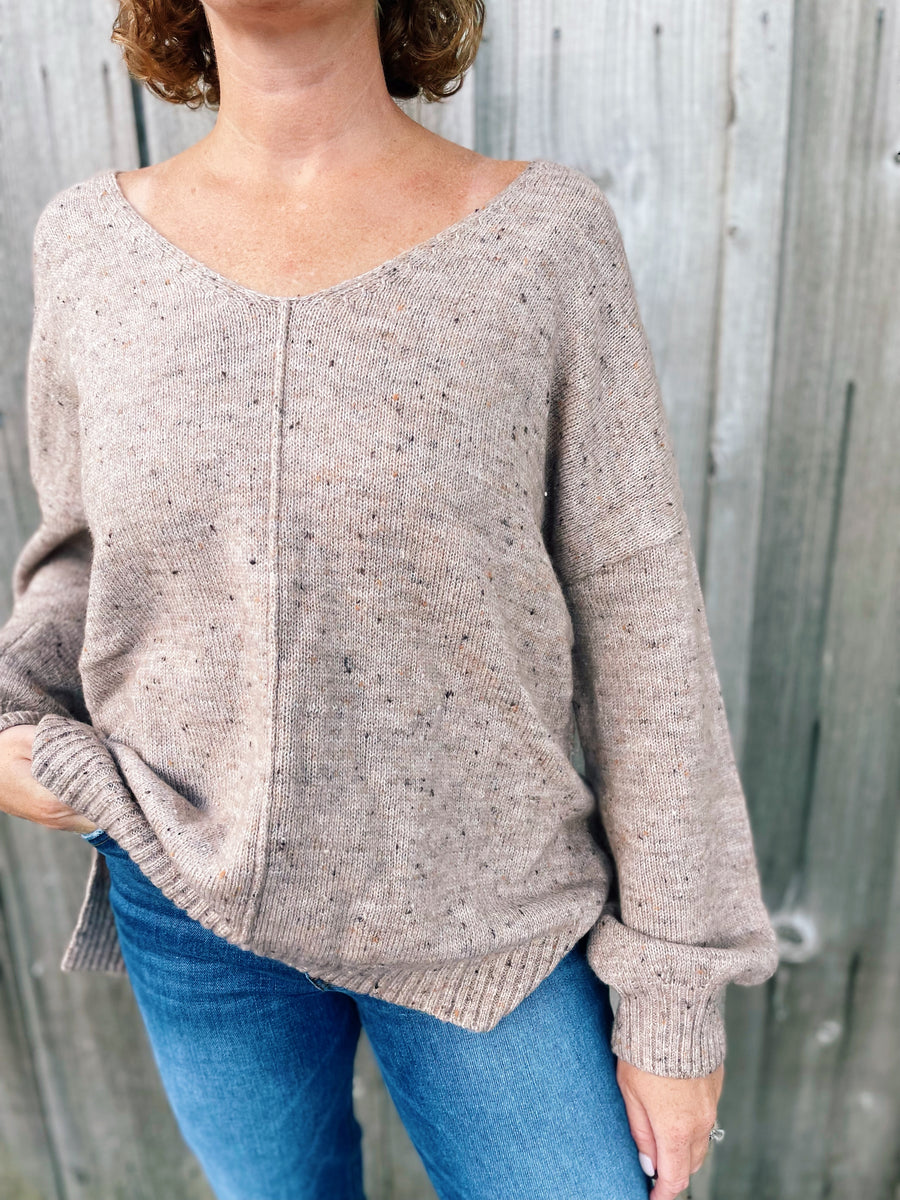 Constance Speckled Sweater