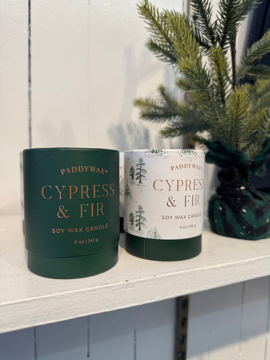 Cypress + Fir Candle: 3oz