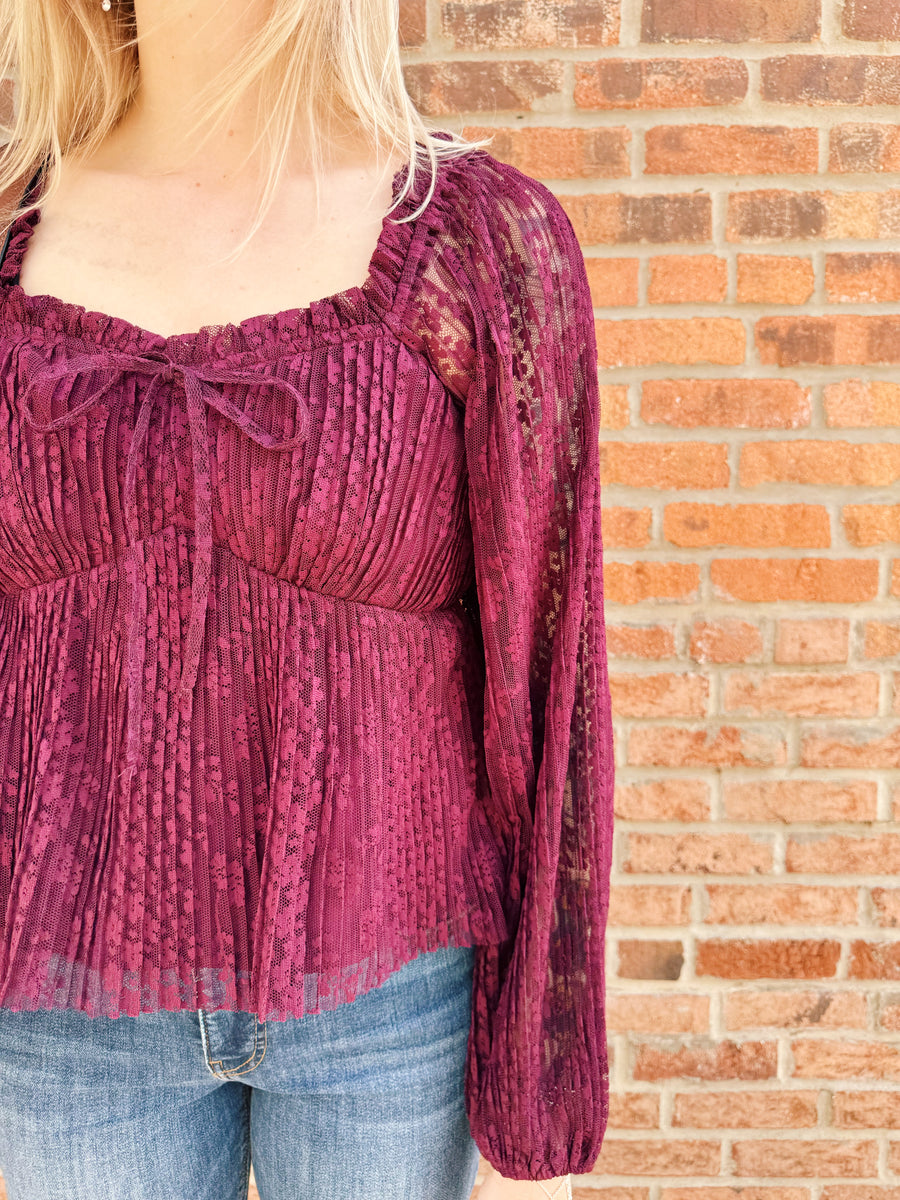 Romantic Lace Top