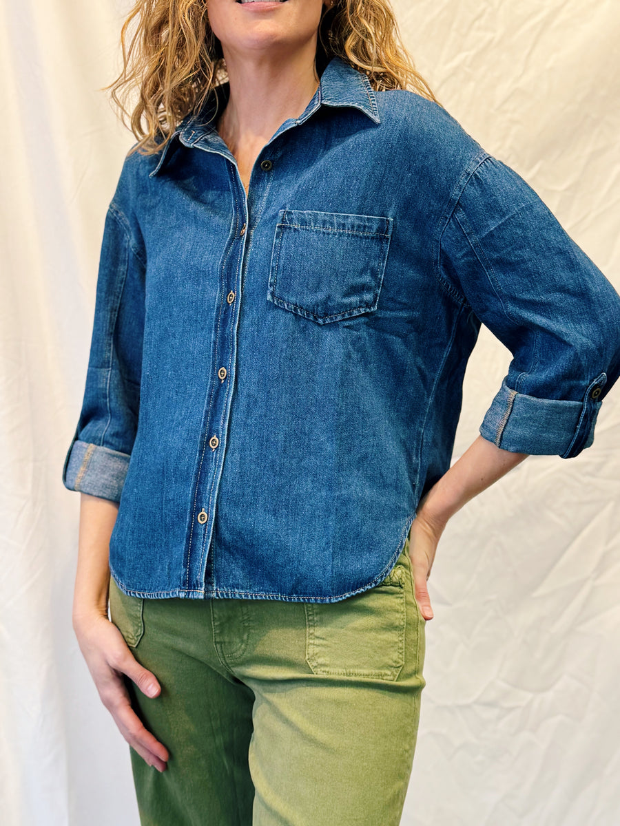 Leighton Denim Button Down