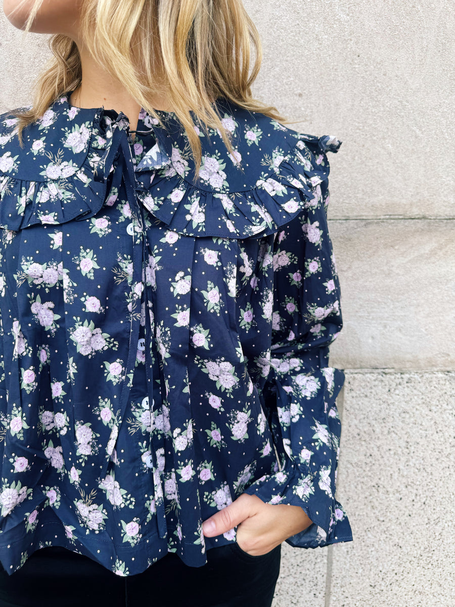 Floral Print Blouse