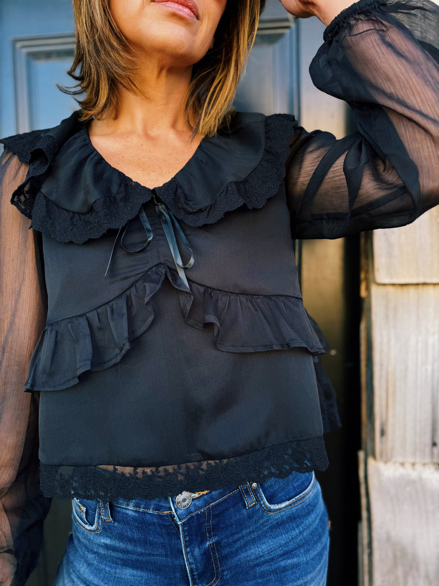 Annalise Ruffle Blouse