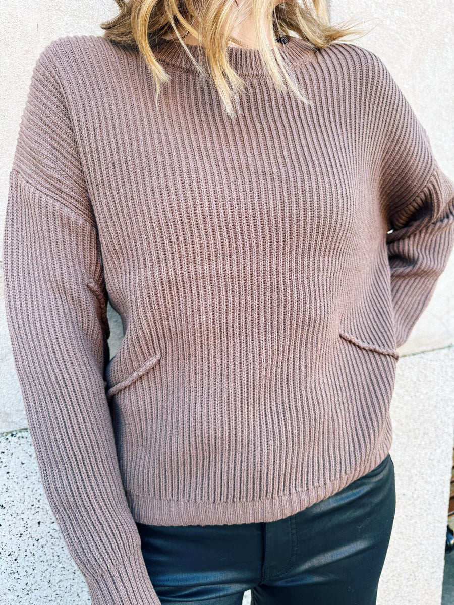 Ribbed Oversized Sweater