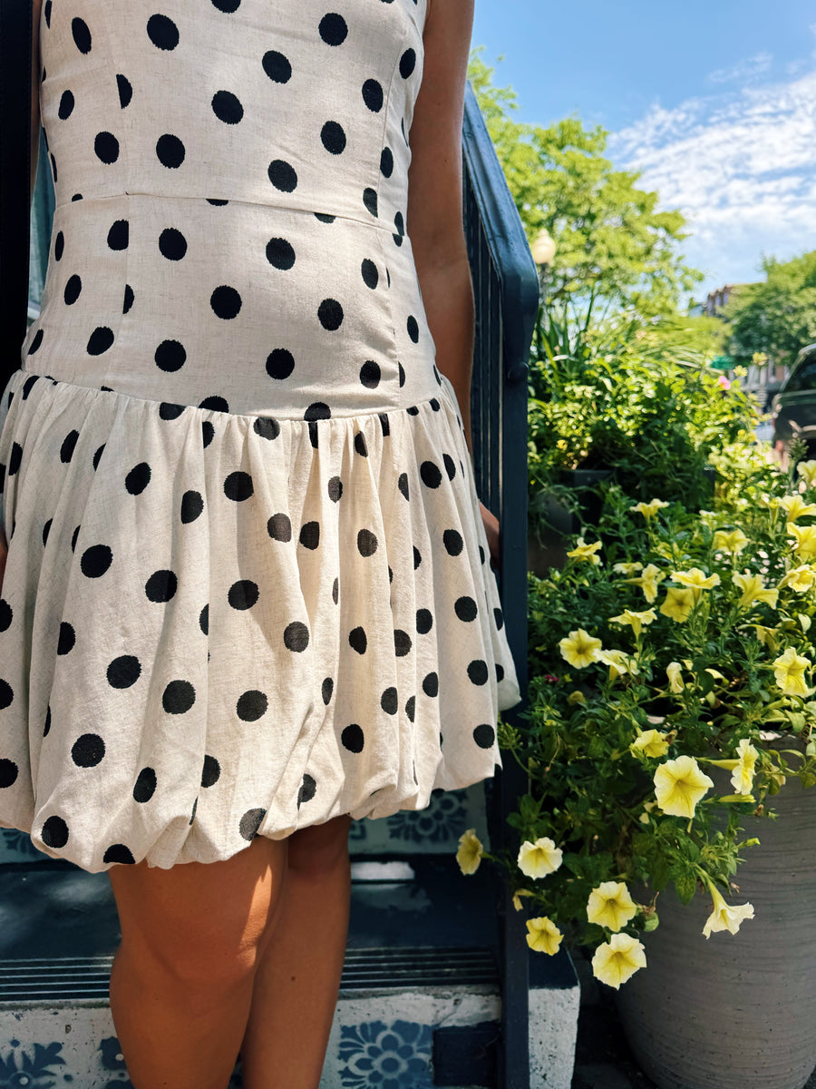 Jude Polka Dot Bubble Dress