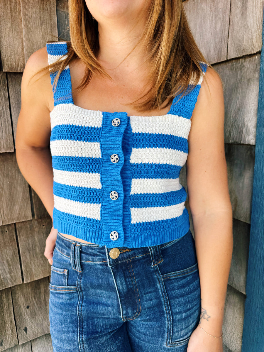 Nautical Knit Tank