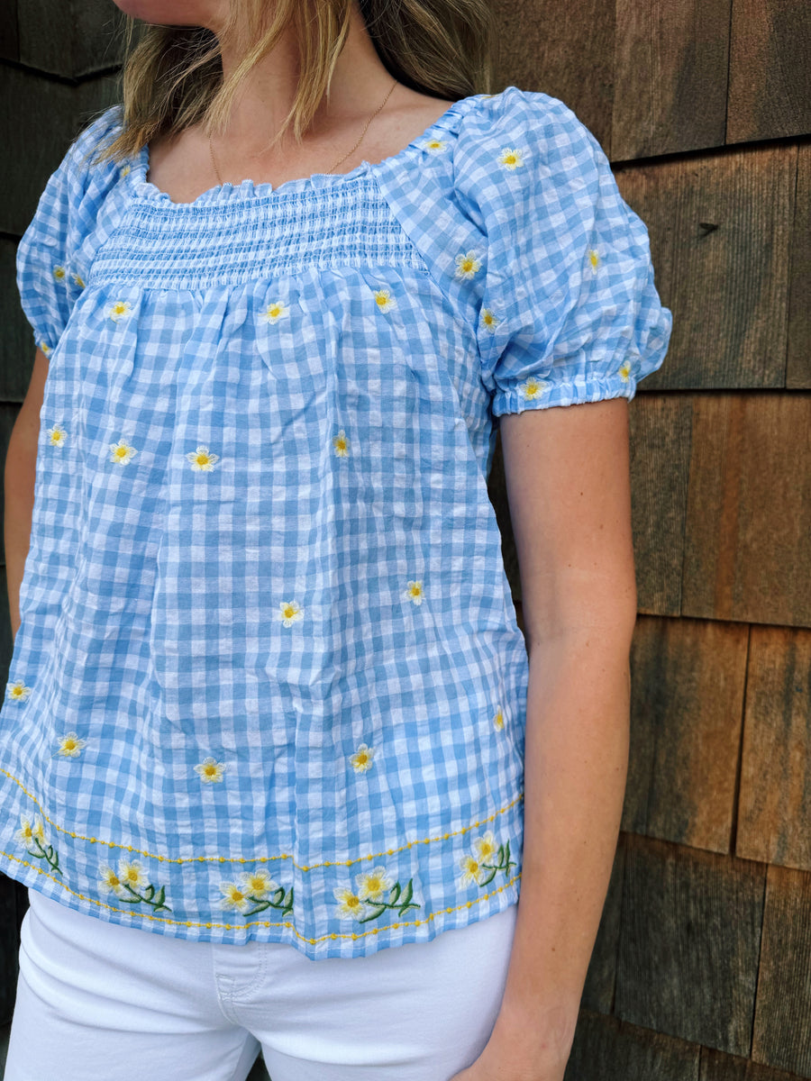 Carter Gingham Blouse