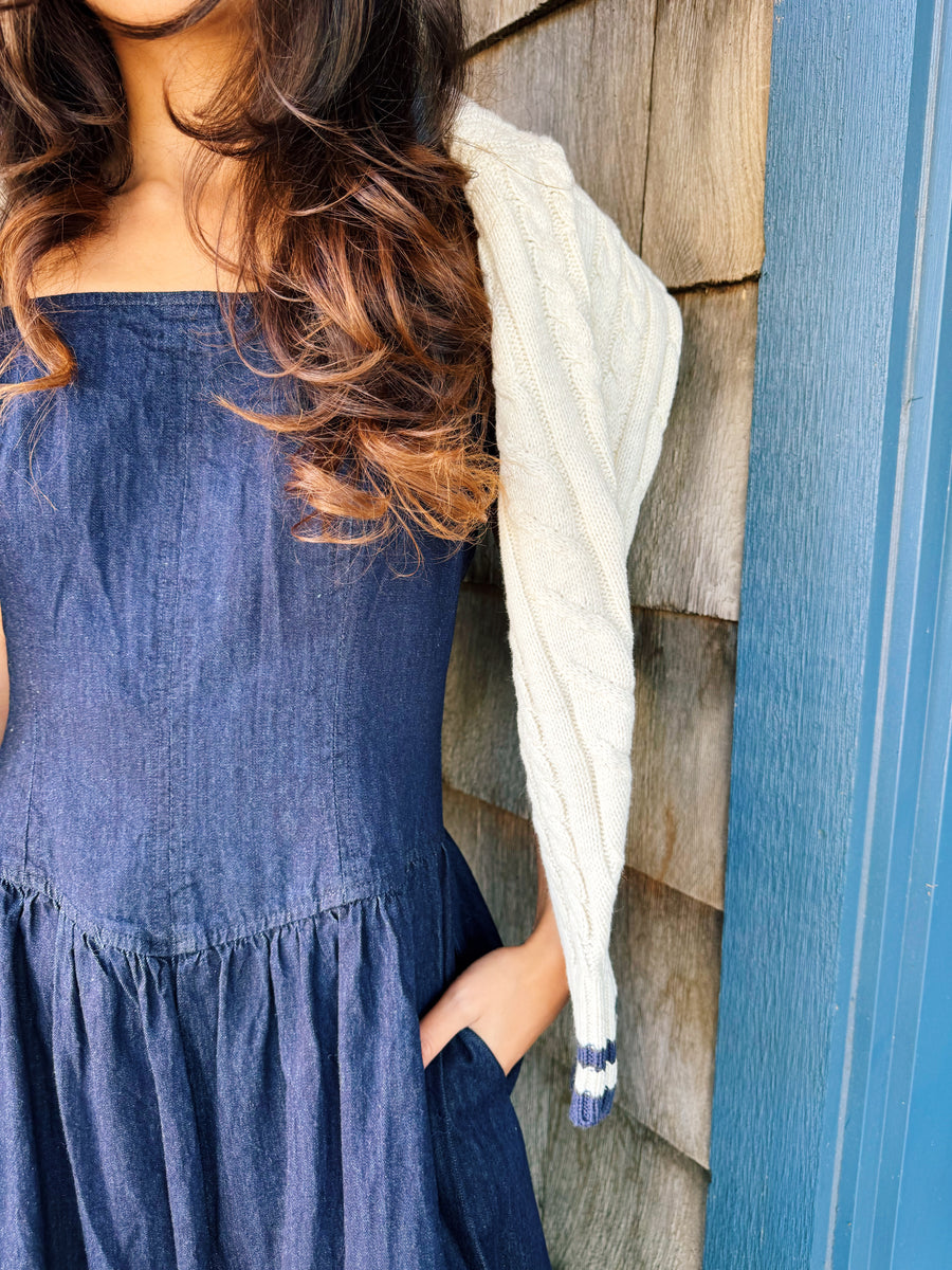 Denim Midi Dress