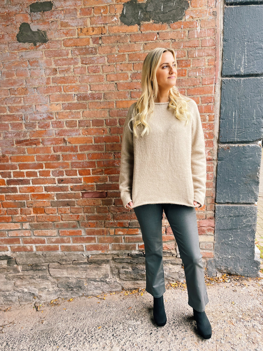Kelsey Coated High Rise Ankle