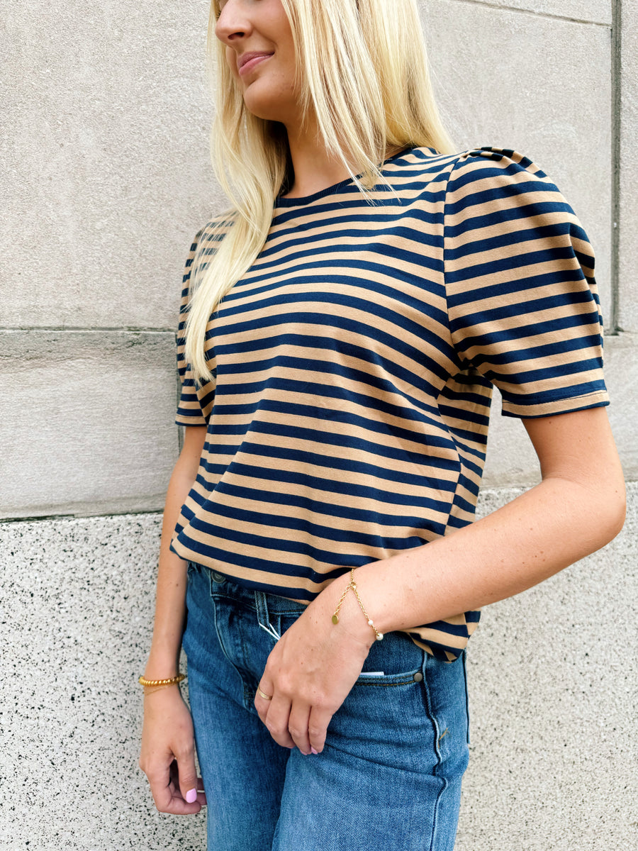 Cara Striped Tee