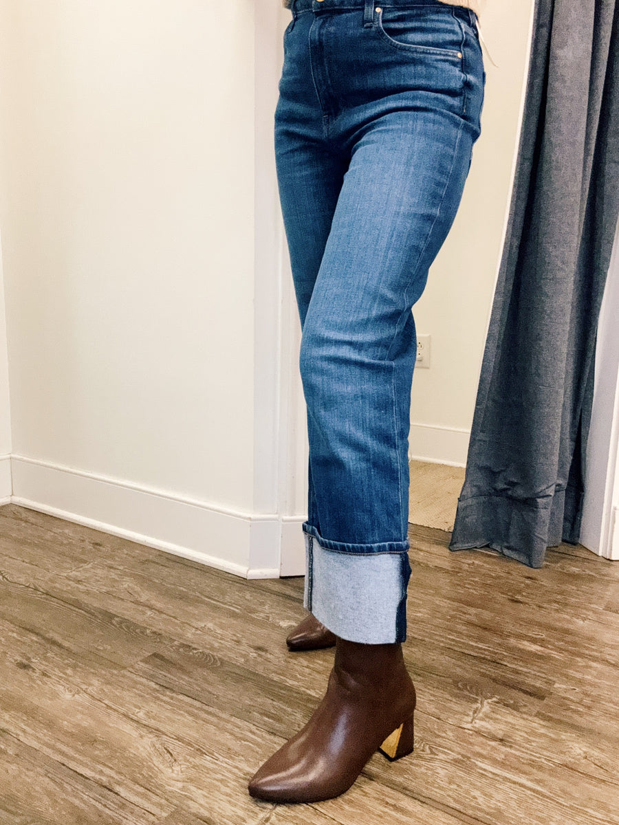 Sienna Straight Leg Roll Up: Admire