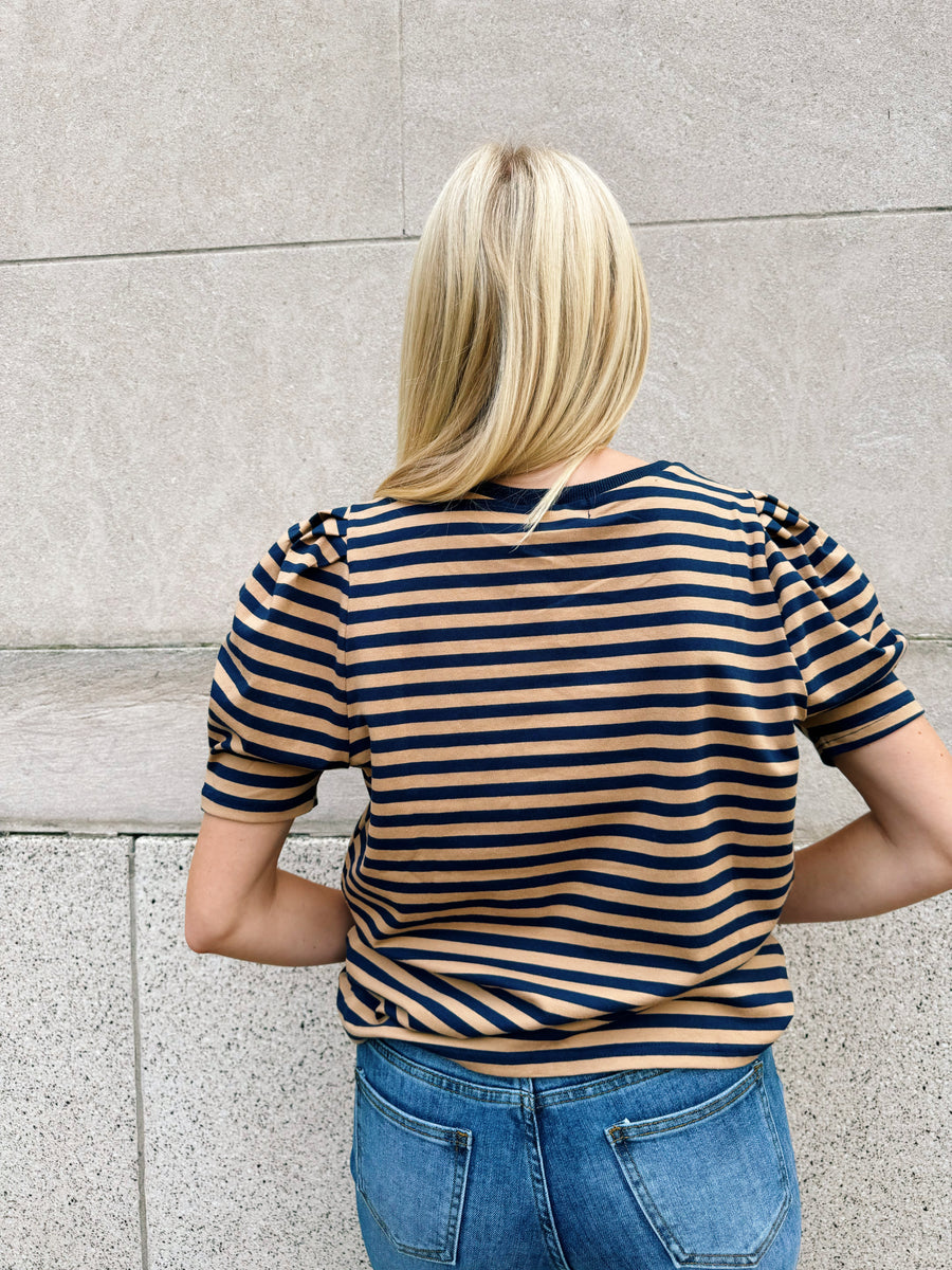 Cara Striped Tee